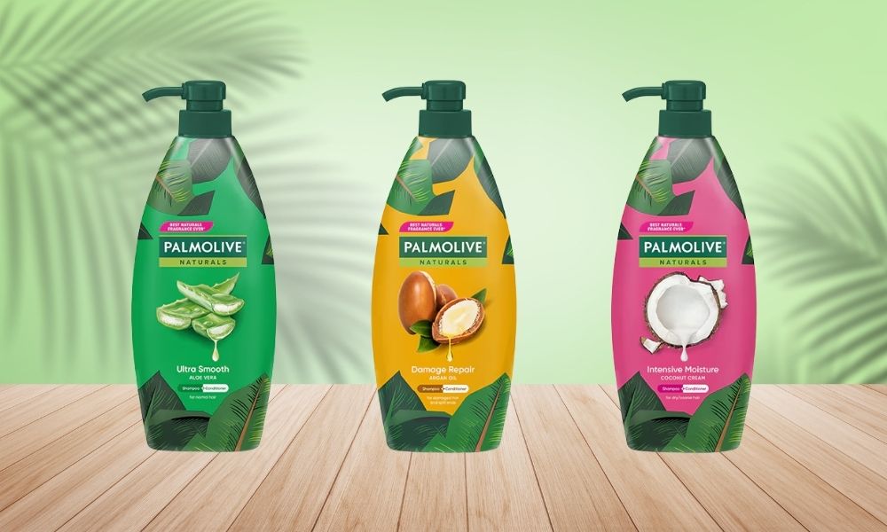 Dòng sản phẩm dầu gội Palmolive Naturals với thành phần chiết xuất từ thiên nhiên