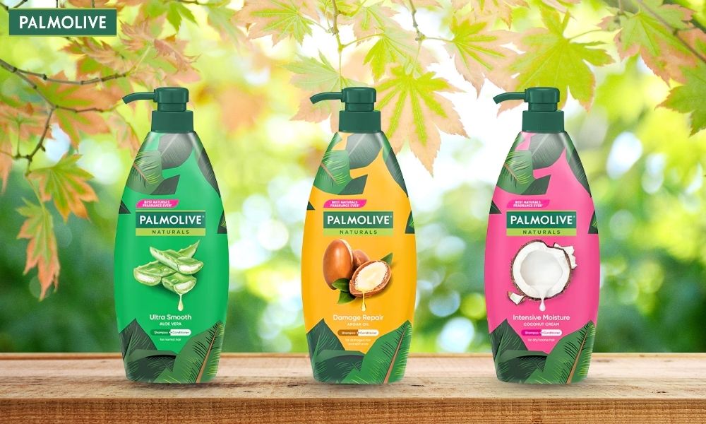 Dầu gội Palmolive chiết xuất thiên nhiên cho tóc khoẻ mạnh mềm mại