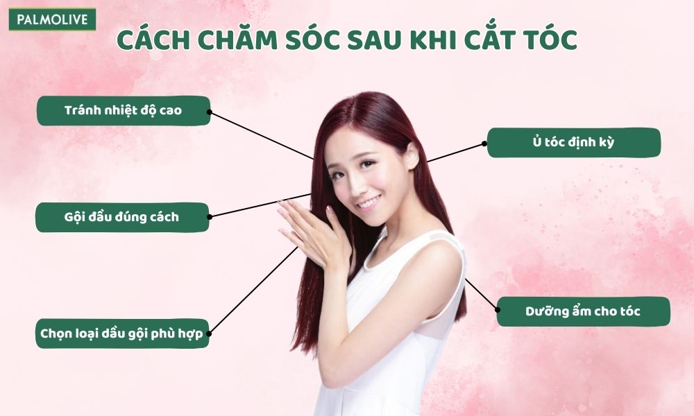  Cách chăm sóc đúng cách sau khi cắt tóc