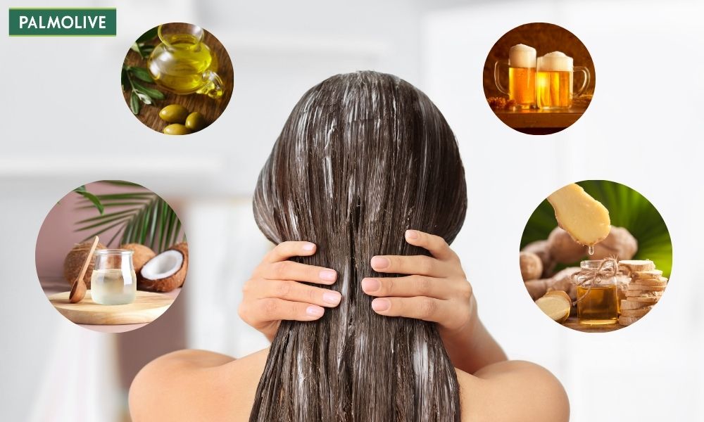 Dùng mặt nạ tóc thiên nhiên giúp tóc chắc khỏe và phục hồi sau khi uốn