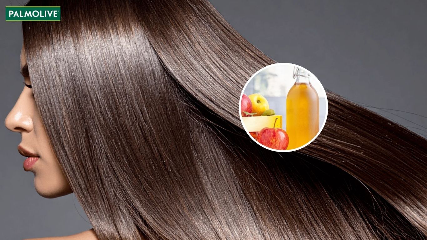 Hướng dẫn cách làm tóc mượt bằng giấm táo