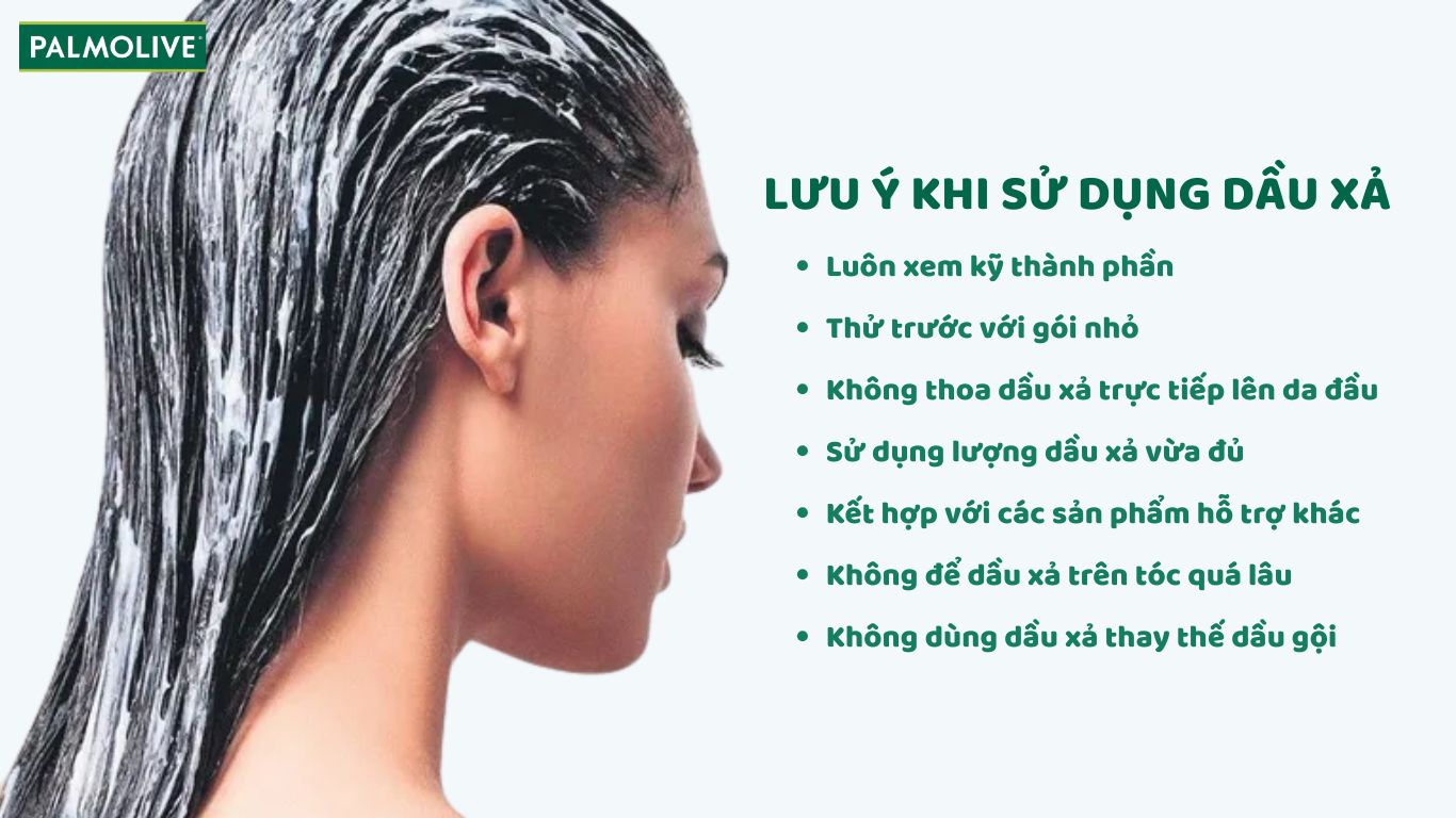 Lưu ý dầu xả phát huy tối đa công dụng 