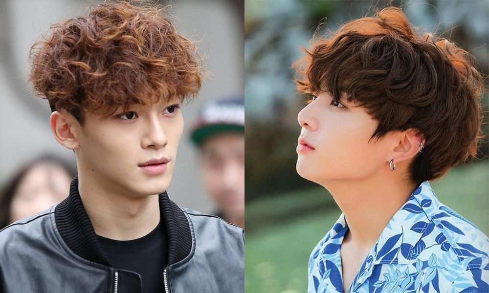 Tóc xoăn kiểu Hàn Quốc tạo nên vẻ ngoài hiện đại, phù hợp với những ai có tóc xoăn tự nhiên