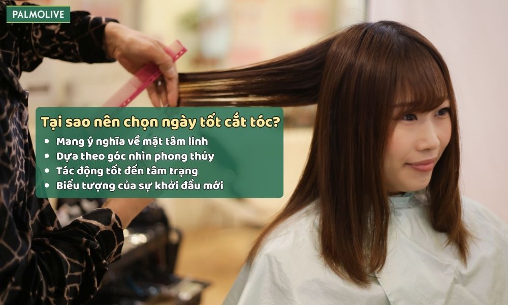 Nguyên nhân tại sao nên chọn ngày tốt cắt tóc