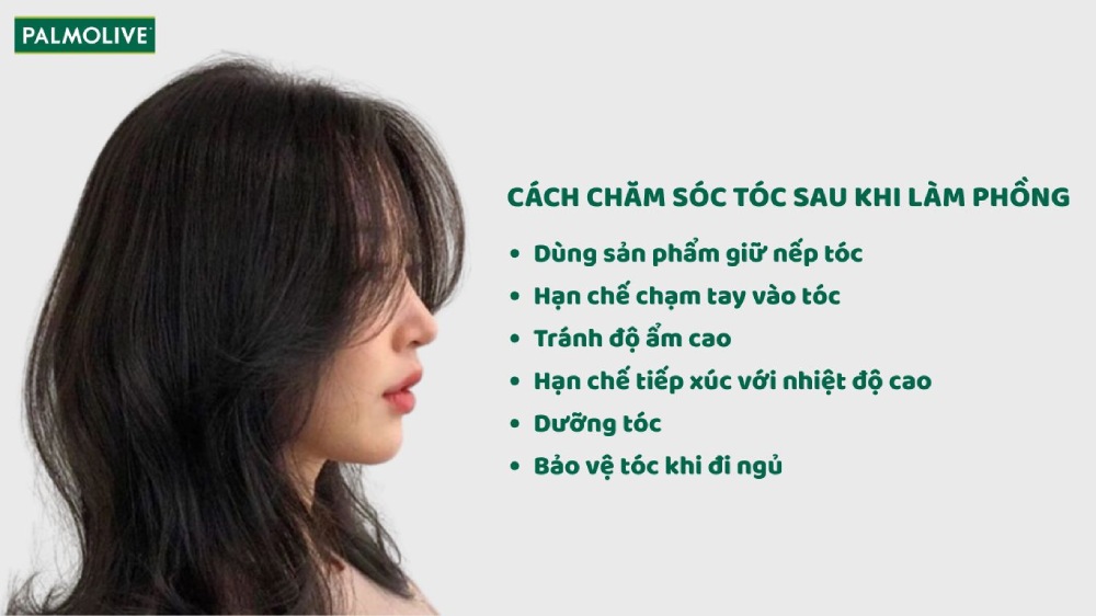 Các mẹo để chăm sóc tóc sau khi áp dụng các phương pháp làm phồng chân tóc